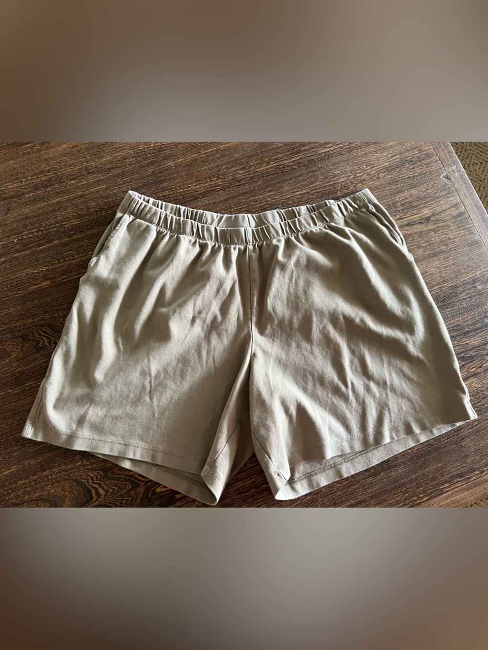 Lands End Women's Elastic Waist Casual Shorts